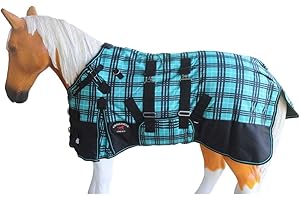 CHALLENGER 58" 1200D Miniature Weanling Donkey Pony Horse Foal Winter Blanket 51977B