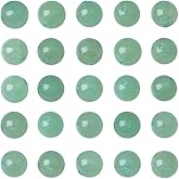 AD Beads 8mm Natural Round Loose Beads 110 Pieces, for Making 108 Mala Prayer Beads Necklace, Bracelet & Yoga Meditation, Jewelry Design (Green Adventurine)
