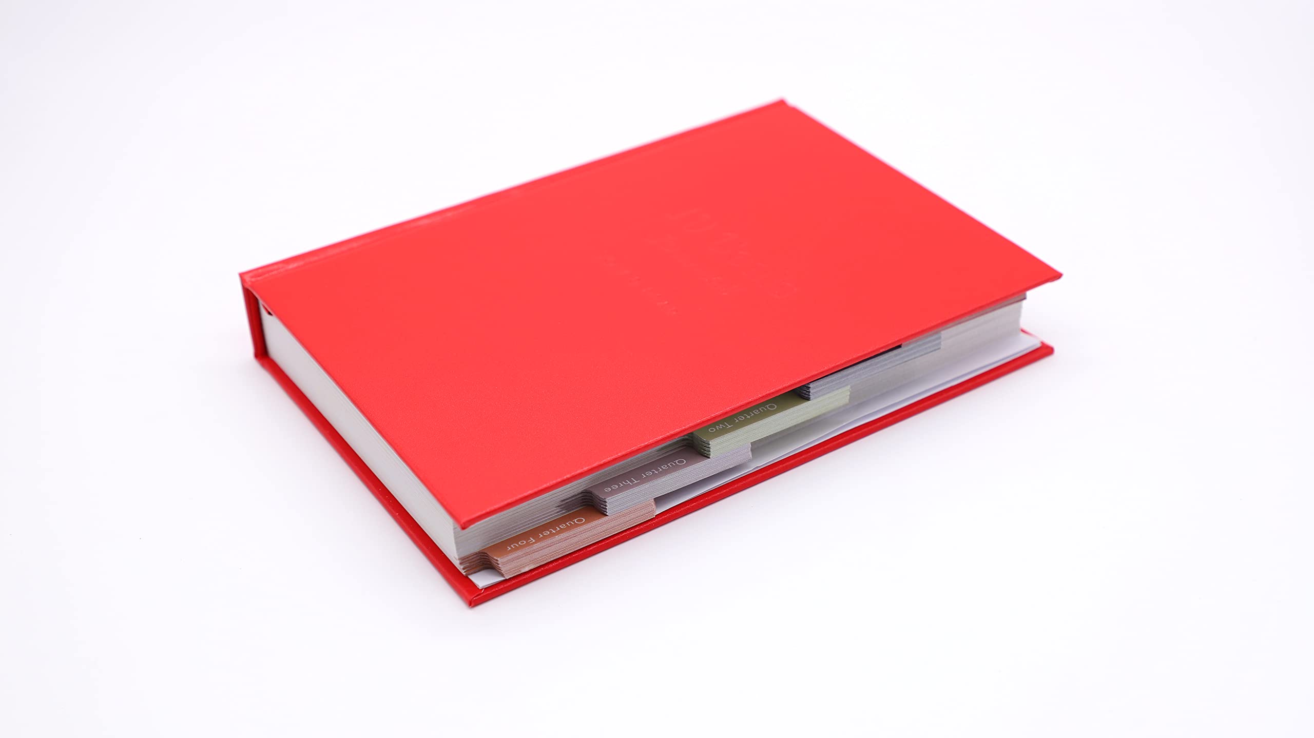 A5 Personal planner for optimum focus & success, Goal-setter & goal-tracker, 12-month undated calendar and weekly schedule, Pomodoro technique, Law of Attraction, 440 pages