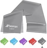 Beenax Resistance Band Grey Extra Heavy 30lb 0.65mm 2m Premium Rubber