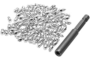 BOHISEN 9mm Tires Studs/Screw Snow Carbide Spikes/Wheel Tyres Studs for Racing Car, Bicycle, Bike, Fat Bikes, Scooters Tires, Running Shoes Boots in Winter (with Installation Tool, 200 PCS)