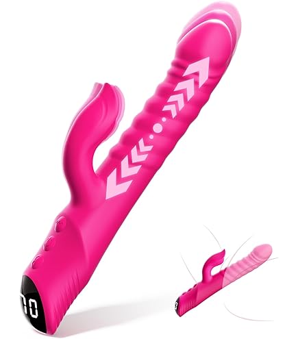 rabbits vibrating Adam & Eve Peek-A-Booty See-Through Dual Entry Masturbator main image 1