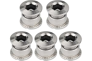 Bike 8 ' ' Threaded Bolts for Single Double Triple Bicycles Chainring Mountain Bike Crankset Fixing Nut Bicycles Parts Chainr