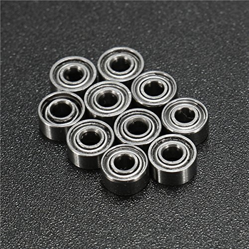 MASUNN 10pcs 682ZZ 2x5x2mm Ball Miniature Ball Bearing