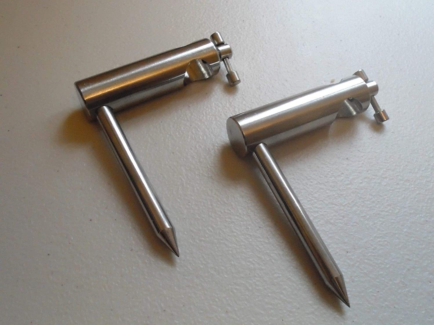 TMC 2 x Stainless Steel Single arm 16m Diameter Bankstick Stabilizers. 8cm Leg.