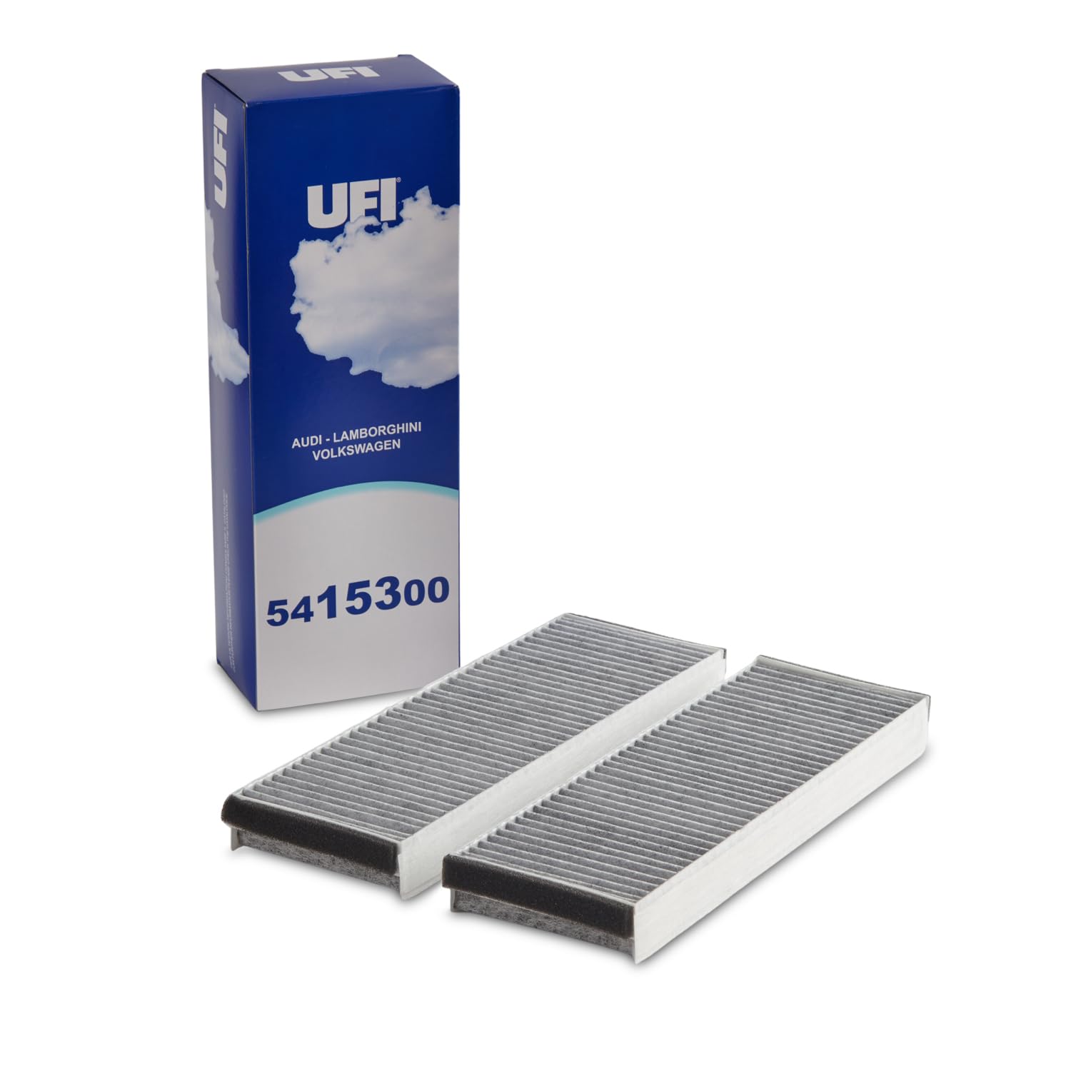 UFI Activated Carbon Cabin Air Filter 54.153.00, Replacement Part for Air Conditioner, High Efficiency, Quick Replacement, Ideal for Particle Filtering