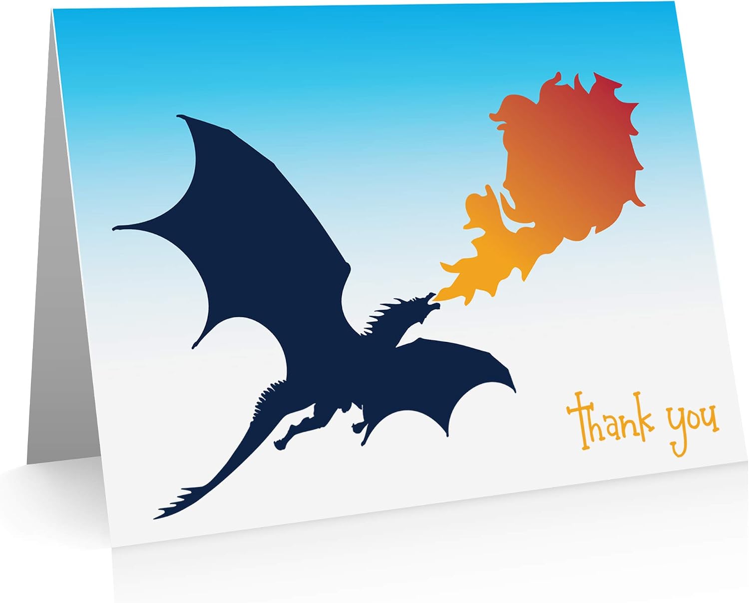 Amazon.com: Little Notes by Comptime Dragon Thank You Cards (12 Cards ...