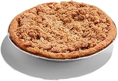 Brown Sugar Apple Caramel Crumble Pie, 12in