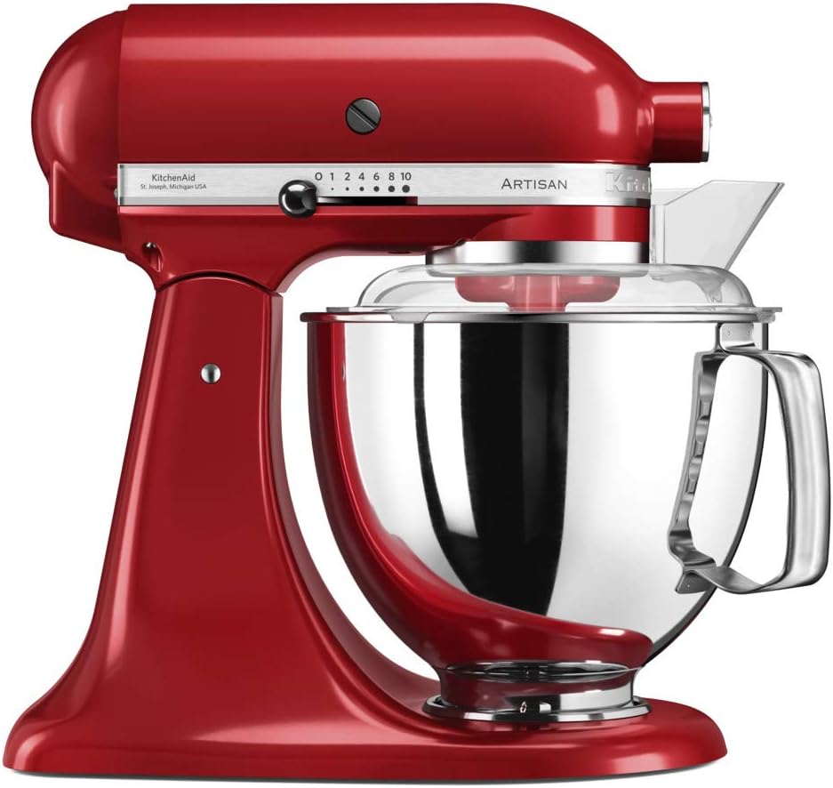 KitchenAid 4.8 Litre Artisan Stand Mixer 5KSM175PS (Empire Red)