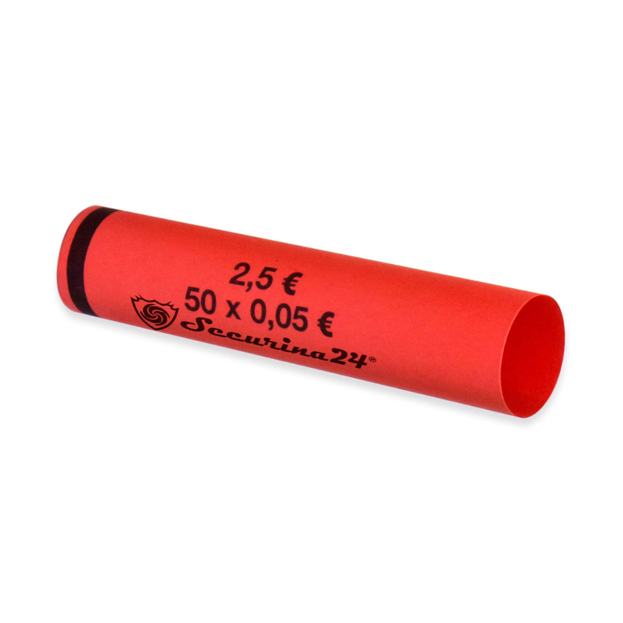 Securina24® Mixed Coin Tubes 1 cent to 2 Euro or 119 Pieces