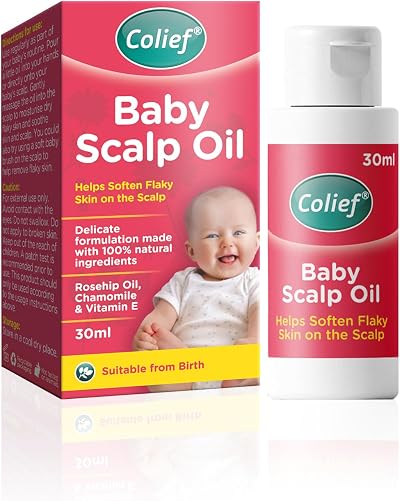 Colief Baby Scalp Oil 30ml Soothing Moisturising Oil for Baby Skin Cradle Cap