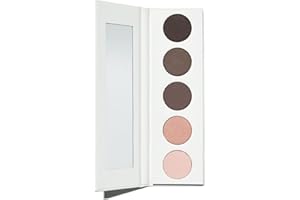 Well People Power Palette Eyeshadow, Five Long-wear, Hyper-pigmented Matte & Shimmer Shades For Intense Color, Vegan & Cruelty-free, Violet