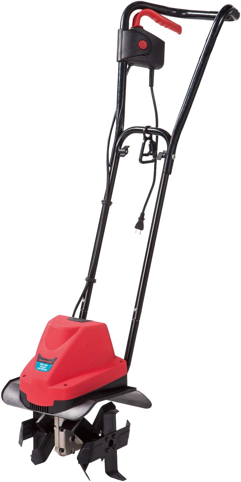 ナカトミ 電気耕運機 電気カルチベータ (耕幅300mm) (750W) 10m延長コード付き レッド/ブラック ERC-10D商品画像