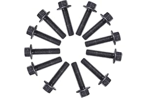 HABIIID 12 Pcs Clutch Cover Hex Flange Screw for Polaris Sportsman ACE ETX 450 570 (2015-19)