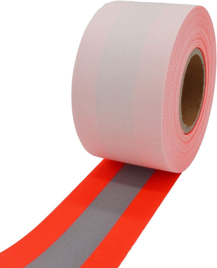 2 inch x 32 Ft Reflective Fire Retardant Sew Tape