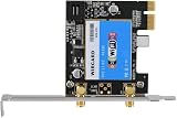 Garsent 433Mbps WiFi Card AC Bluetooth 4.0 Dual Band 2.4G/5G PCIe for Desktop PC view 9