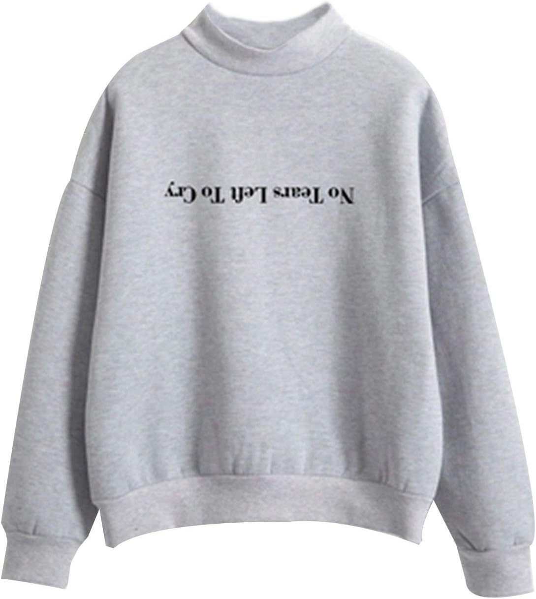 Sweatshirt No Tears Left to Cry Hoodie Women Print Harajuku God is A Woman Sweatshirts