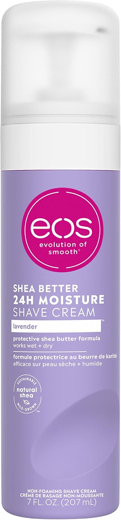 EOS Ultra Moisturizing Shave Cream Lavender Jasmine 7 oz