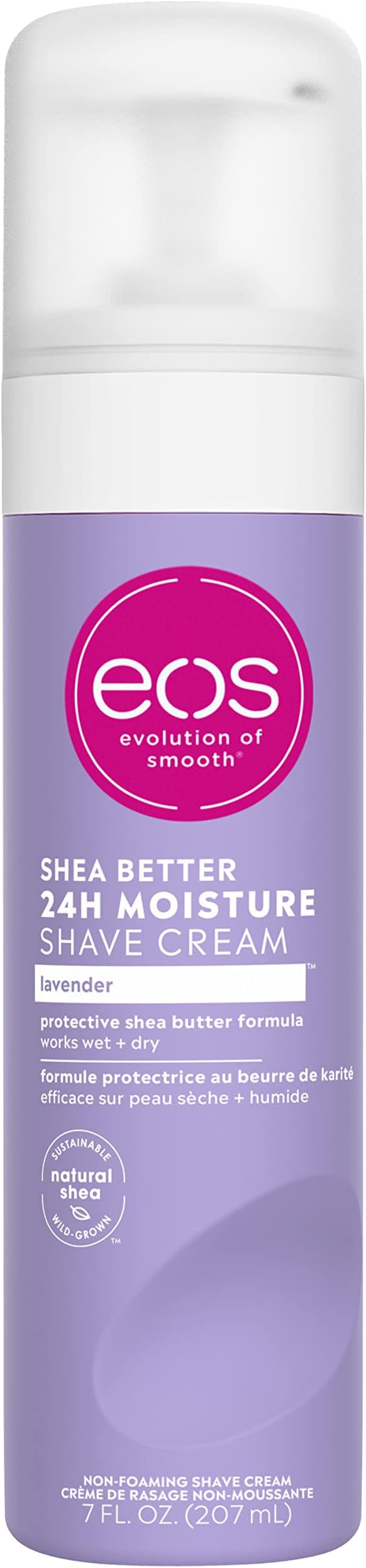 EOS Ultra Moisturizing Shave Cream Lavender Jasmine 7 oz