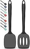 Coukre 2 Pack Silicone Spatula Set, High Heat