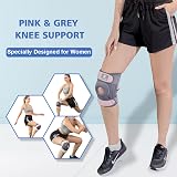 MAYKI Knee Brace for Women Patella Gel Pad 2 Adjustable Straps Breathable view 7