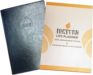 Ignited Life Planner – One Year Undated Goal Achievement System - Soft Cover