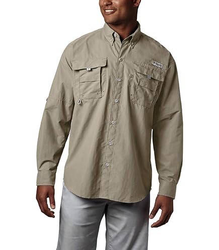 Chemise Columbia PFG Homme XL Manches Longues Bleue – Omni-shade, Pêche, Boutonnée