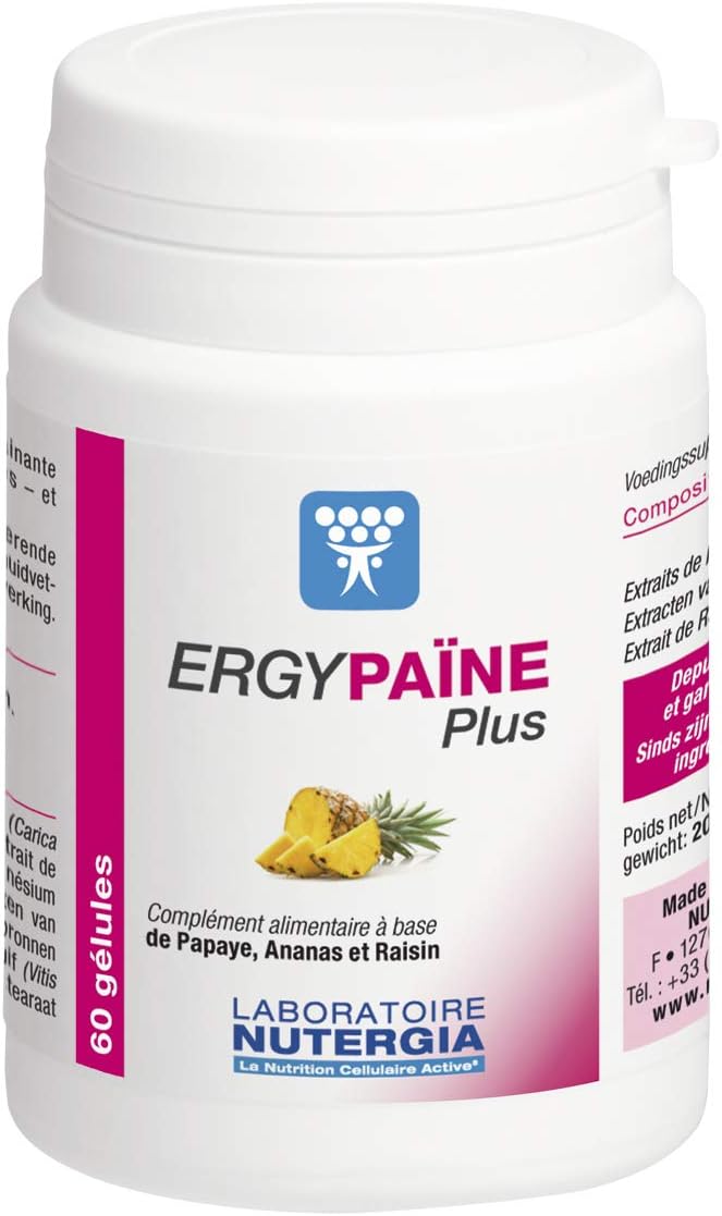 Ergypaïne plus 60 gélules, L 38/40, 60 Unit (Pack of 1)