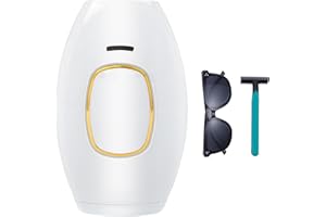 NATRSYM Hair Removal At Home Hair Removal for Women and Men, with Painless & Long-Lasting Result,Hair Remover for Whole Body & Face Device (White)