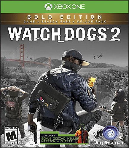 Watch Dogs 2: Gold Edition (Includes Extra Content + Season Pass subscription) - Xbox One