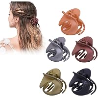 12x Mini Haarspangen Schwarz – Kleine Haarklammern Aus Kunstharz Für Frauen & Mädchen
