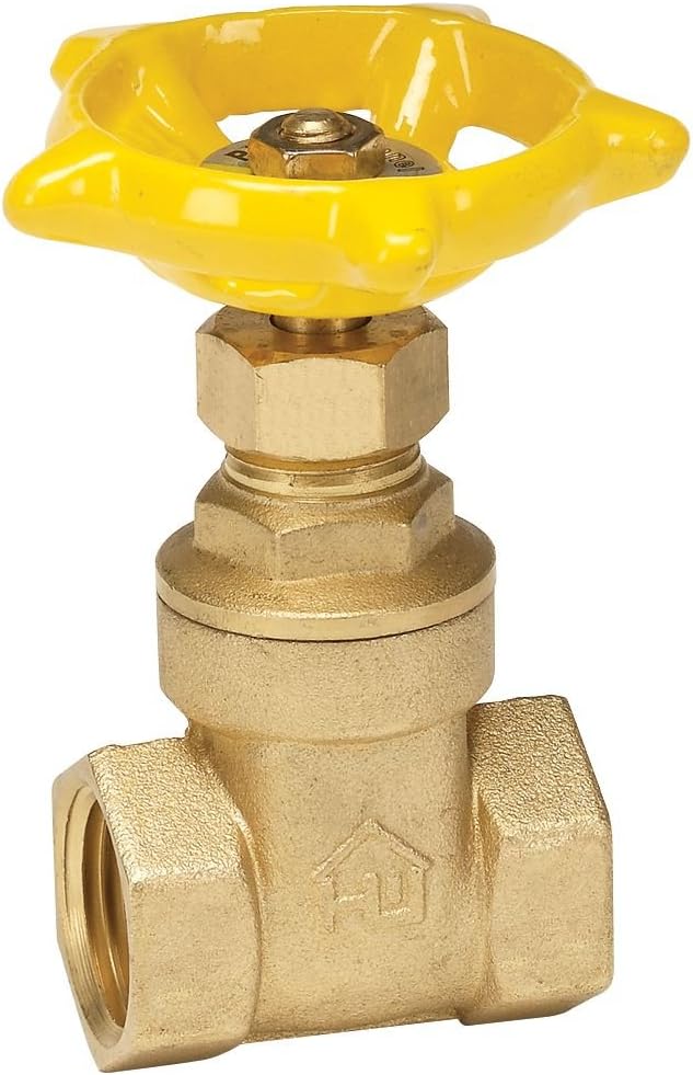 ProChannel VGTCMPB4PA Gate Valve with 200 PSI Brass Thread, 3/4-Inch