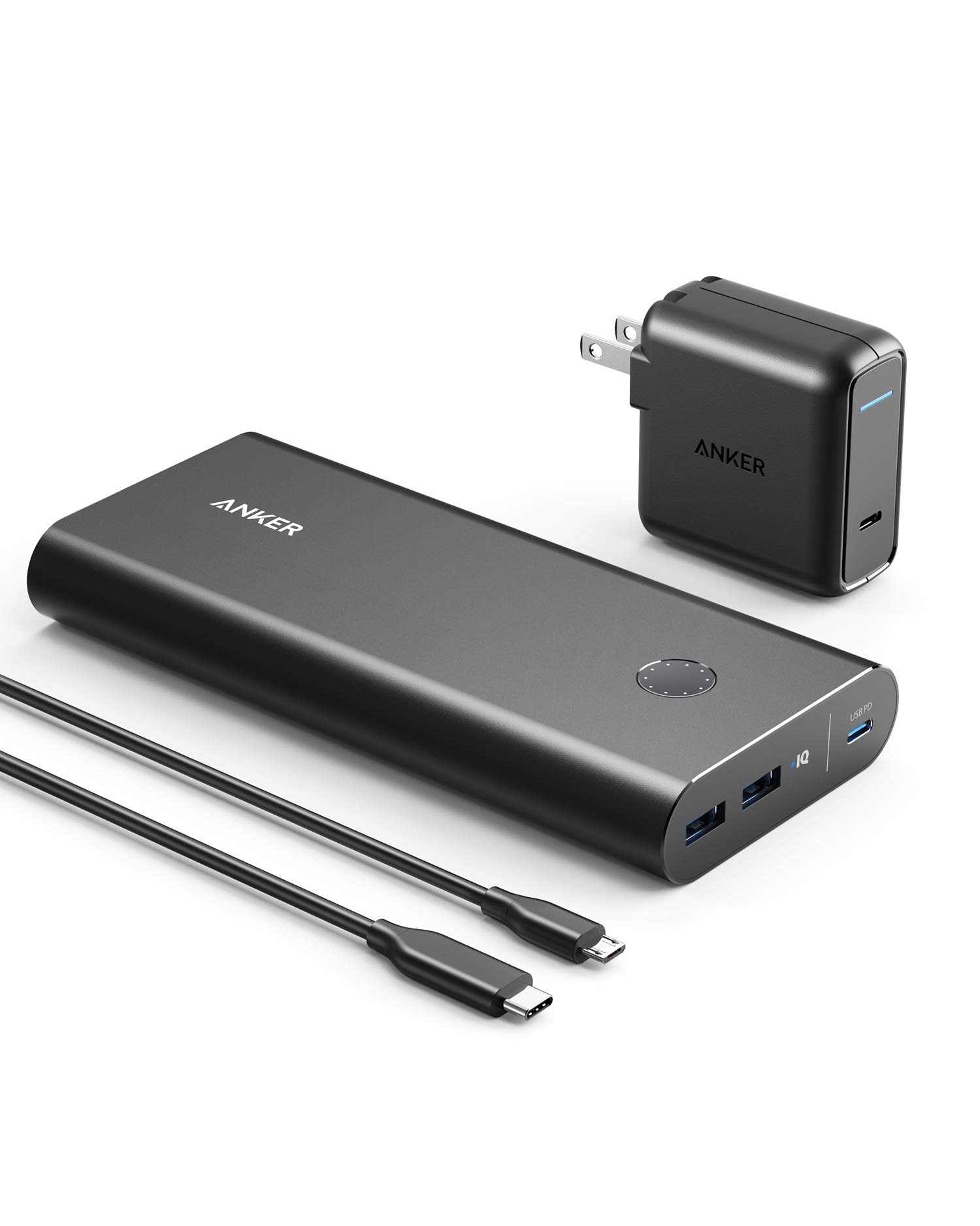 Anker PowerCore+ 26800 PD with 30W Power Delivery Charger, Portable