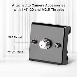 SmallRig Cold Shoe Mount (2pcs Pack) with 1/4"-20