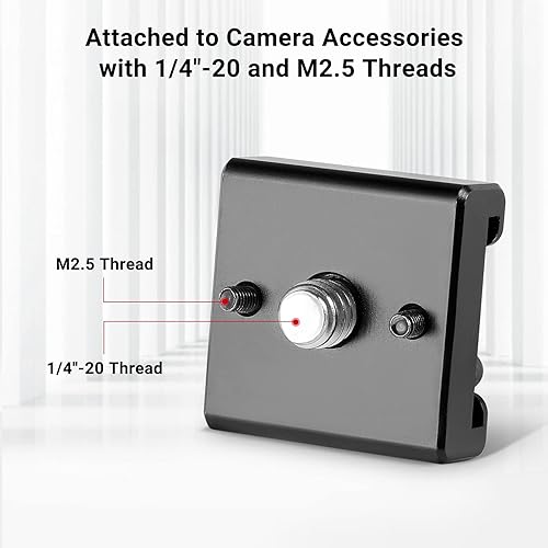 SmallRig Cold Shoe Mount (2pcs Pack) with 1/4