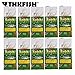 thkfish Sabiki Fishing Rigs Freshwater Saltwater Beach Fish Skin Sabiki Feather Bait Rigs 10Packs(10bags) #13-#16