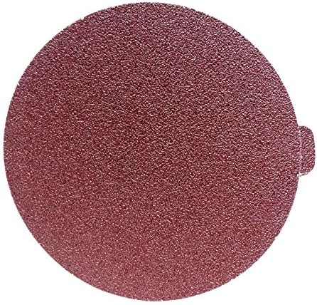 8 Inch Heavy Duty Adhesive Sticky Back Tabbed Sanding Discs (25 Pack, 36 Grit)
