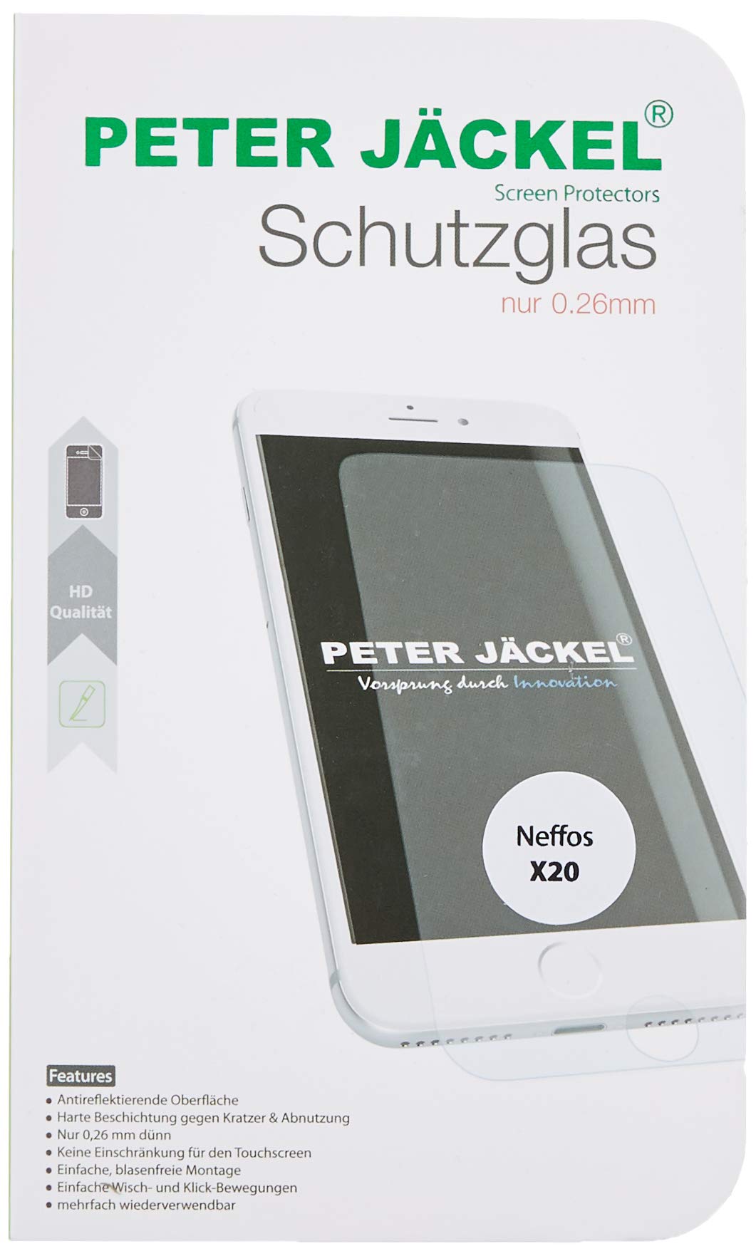 Peter Jäckel HD Glass Protector for Neffos X20