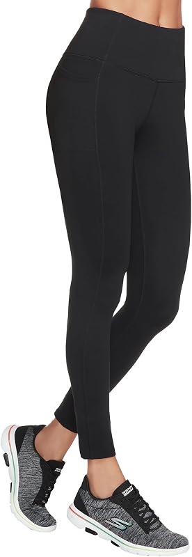 Damen Gowalk Hoch Tailliert Leggings, Klein, Schwarz — Foto 3 von 3