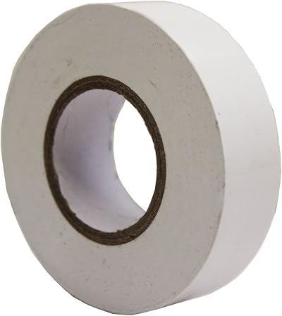 All Trade Direct 2x White Electrical PVC Insulation Tape 19mm x 20m