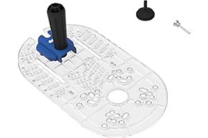 Kreg Trim Router Base Plate - Single Grip Handle for Accurate Routing, Stability & Visibility - for 3-1/2" to 15" Diameter Ci