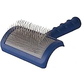 Show Tech Tuffer Than Tangles Slicker Brush for Dog Grooming with Long, Soft Pins, Medium Size, Perfect for Doodle Breeds, An