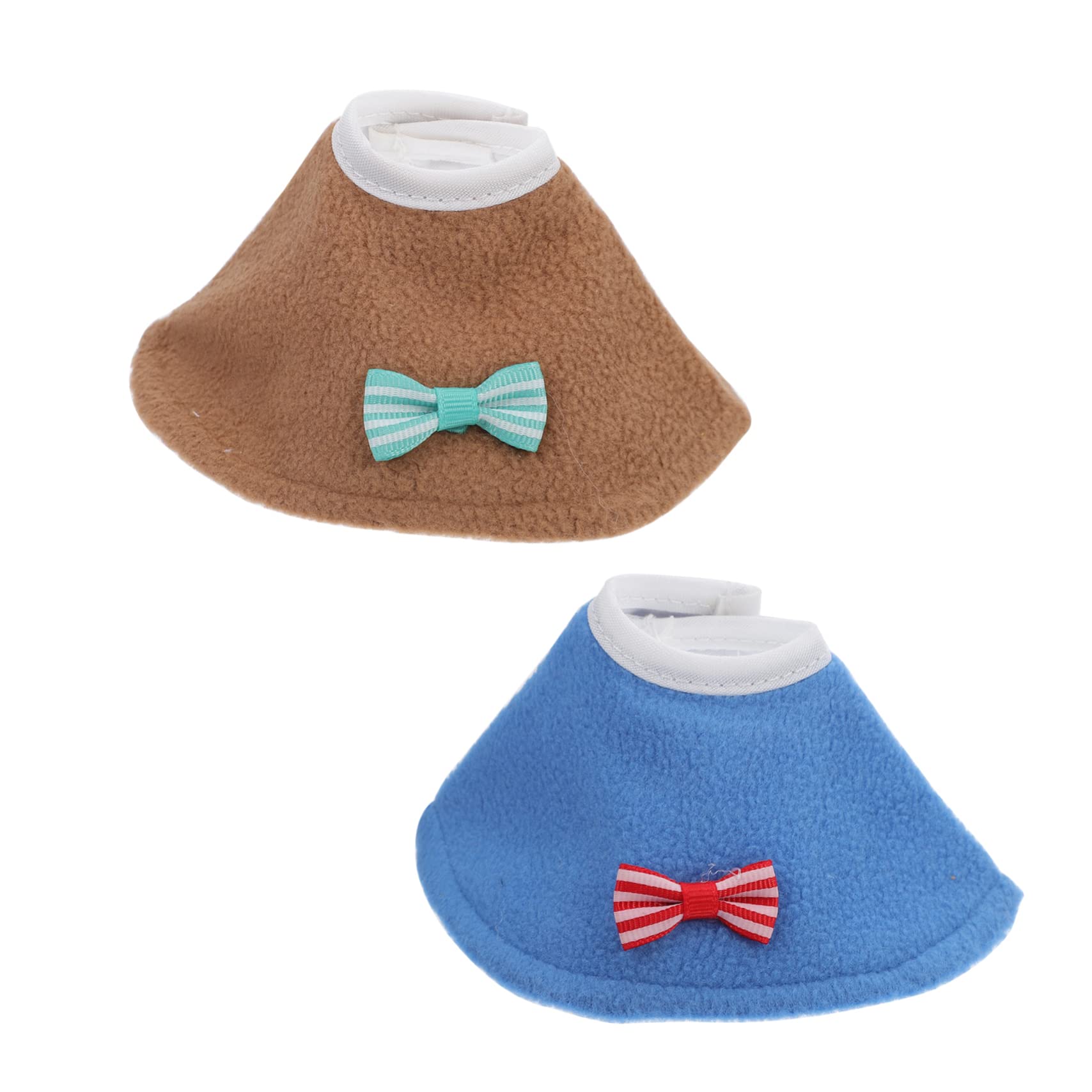 POPETPOP Anti- Bite Recovery Bird Collar 2pcs Bird Neck Collar Parrot Cone Recovery Pet Anti Biting Elizabeth to Bites Licking Wounds Plucking