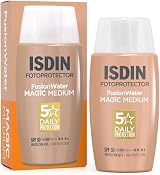 ISDIN Fusion Water MAGIC Color Medium SPF 50 Tinted Sunscreen 50ml