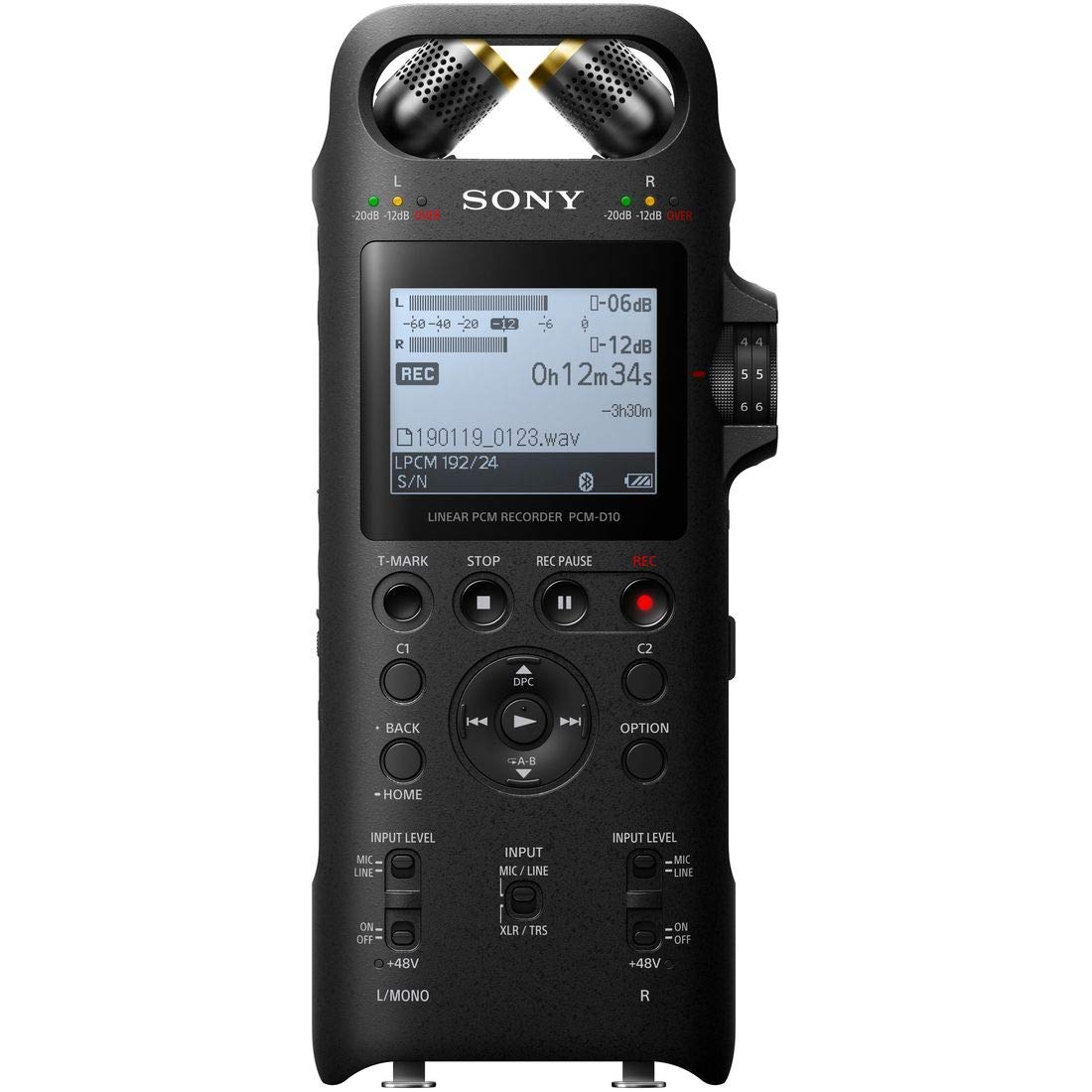 Sony Hi-Res Correspondence Linear PCM Recorder PCM-D10 (Black)【Japan Domestic Genuine Products】【Ships from Japan】