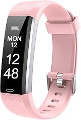 Runlio Fitness Tracker Sleep Monitor IP67 Pink Pink