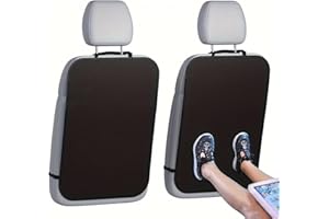 Car Kick Mats Back Seat Protector, 2 Pieces 45 X 60 Cm, Back Seat Protector, Auto Seat Back Cover Waterproof, Protection from