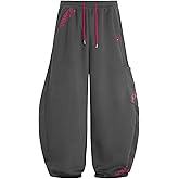 Aelfric Eden Super Baggy Barrel Sweatpants Womens Star Graphic Wide Leg Sweatpants Y2k Streetwear Casual Pants Trousers