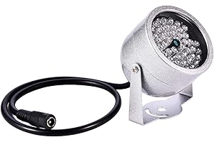 FOCKETY Security Infrared Light CCTV Ir Light, 720p, Energy-Saving Ir Illuminator, for Home Security System