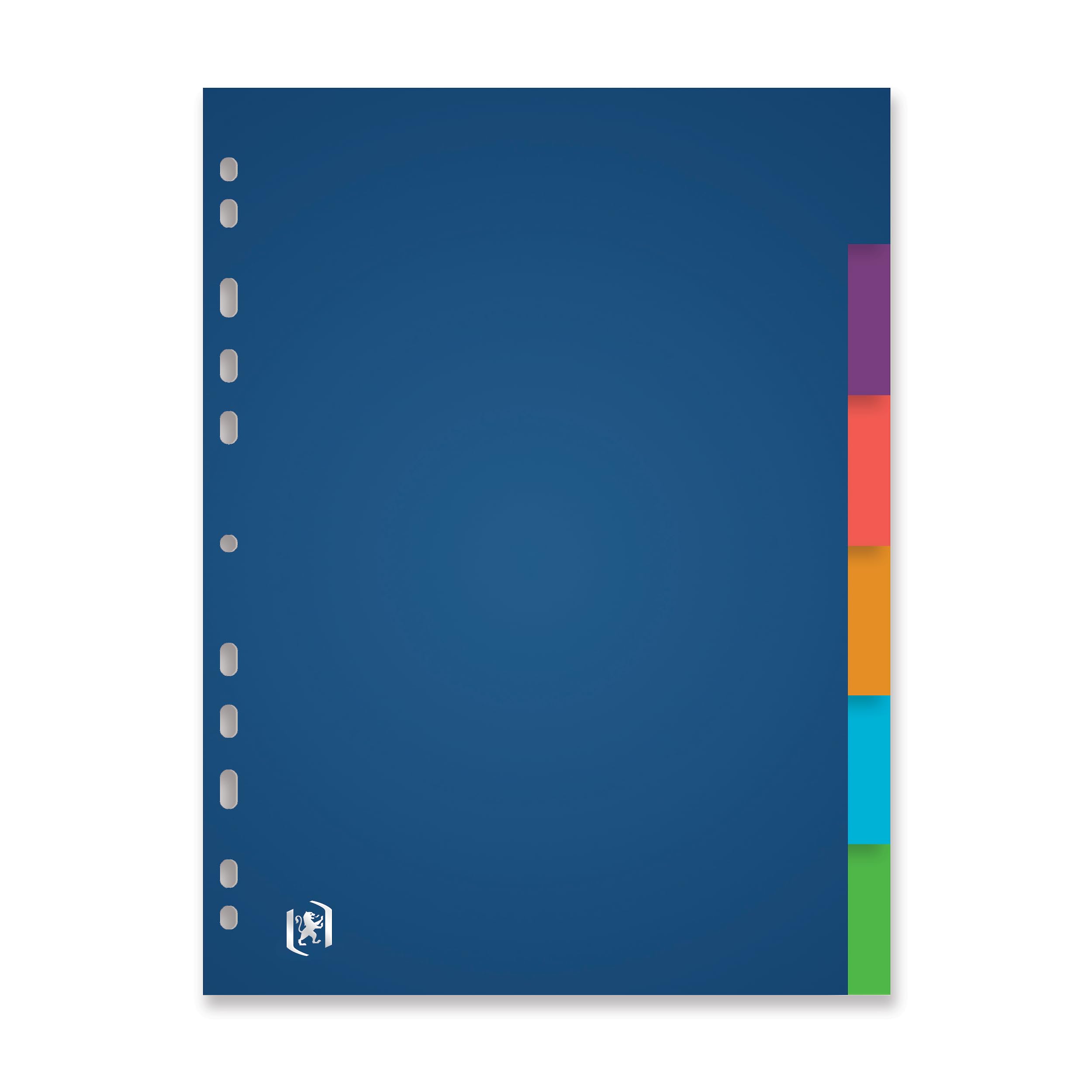Elba School Life A4XL Rewritable Dividers 6 Tabs Assorted Colours